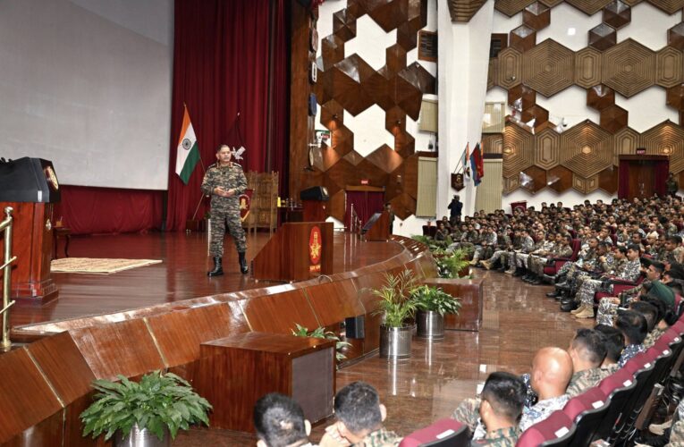COAS General Upendra Dwivedi Outlines Army Transformation and Theaterisation at DSSC Wellington