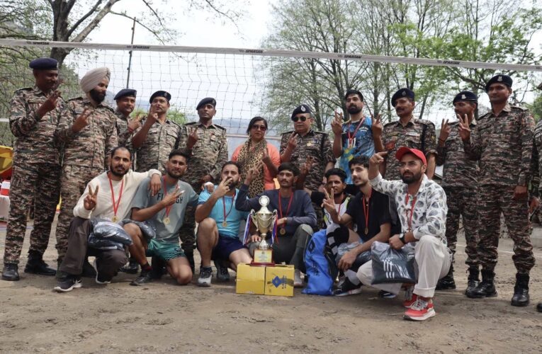 87th CRPF Anniversary Volleyball Tournament Concludes with Grand Finale in Ramban