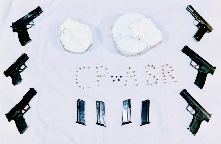 Amritsar Police Bust Cross-Border Smuggling Syndicate; Six Arrested with Rare Turkish Pistols and Heroin