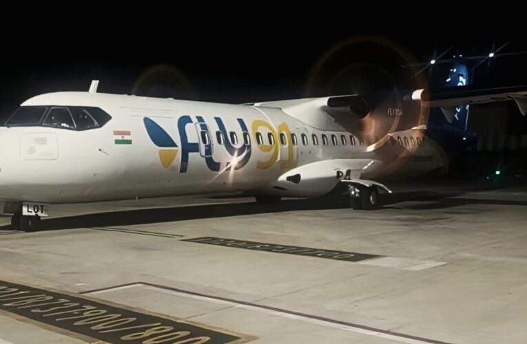 FLY91 Expands Fleet with Arrival of Sixth ATR 72-600 Aircraft in Hyderabad