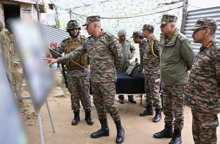 Indian Army Thwarts Infiltration: Northern Command Chief Reviews Security Post-Operation Balliyan