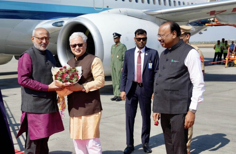 Vice President CP Radhakrishnan Arrives in Nagpur for Maiden Maharashtra Visit