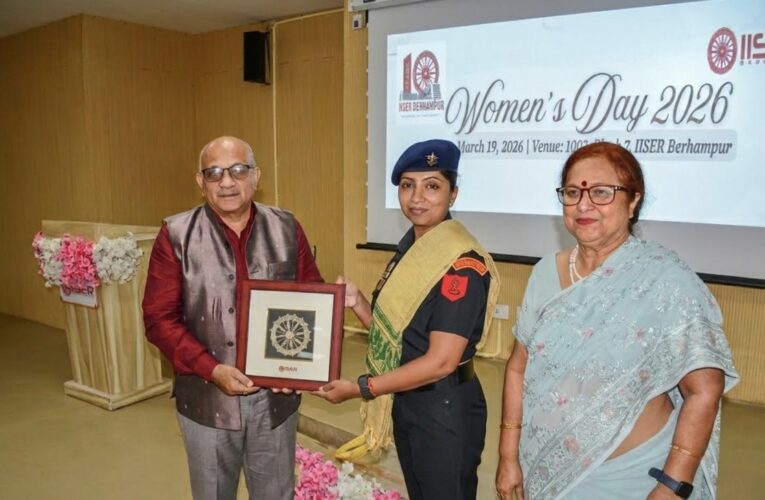 Indian Army Surya Command Hosts Inspiring Lecture at IISER Berhampur to Empower Women in Armed Forces