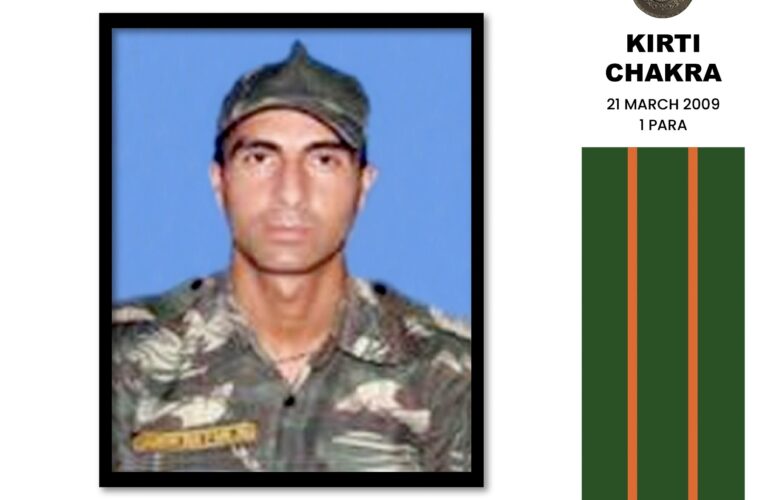 Legacy of Valor: How Paratrooper Shabir Ahmad Malik Earned the Kirti Chakra in the Face of Terror