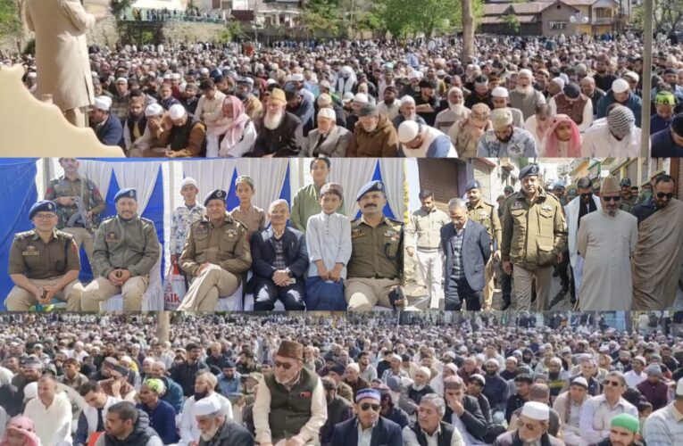 Eid-ul-Fitr 2026: Doda Celebrates with Devotion and Unity as Thousands Gather for Eidgah Prayers
