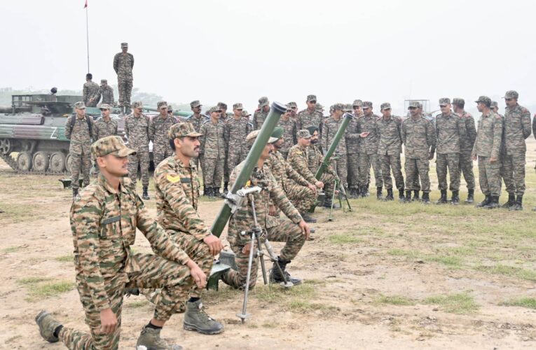 IMA Officer Cadets Sharpen Combat Skills During On-Job Training with Kharga Corps