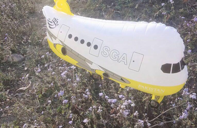 Suspected Pakistan-Origin Plane-Shaped Balloon Recovered in Samba’s Purmandal