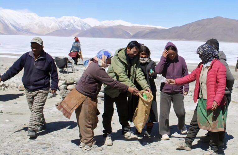 World Water Day: Fire and Fury Corps Lead Conservation Drive at Pangong Tso