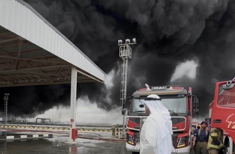 Kuwait Defense Minister Inspects Kuwait International Airport Following Drone Attack on Vital Fuel Infrastructure