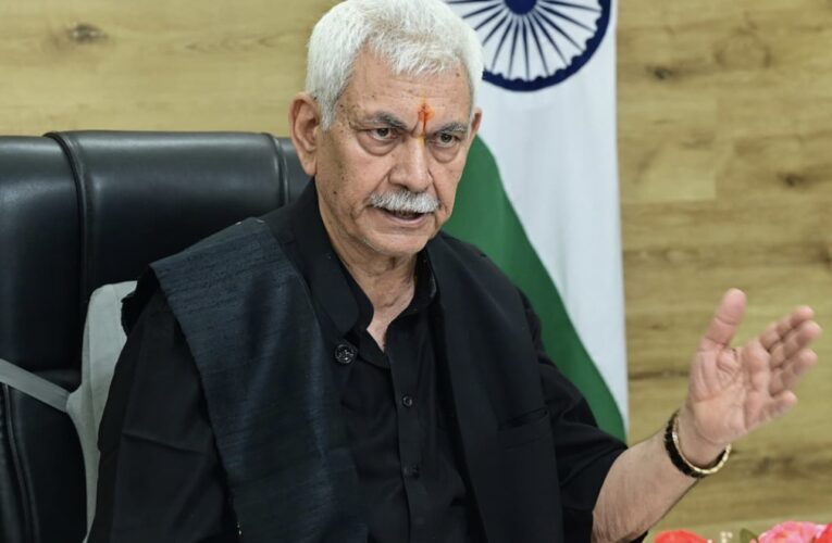 LG Manoj Sinha Orders Massive Crackdown on Narco-Terrorism to Achieve ‘Nasha Mukt’ Jammu & Kashmir