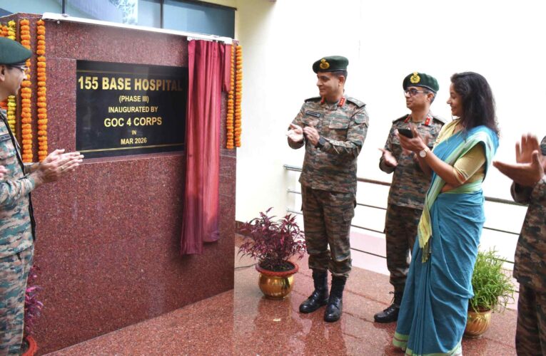 Indian Army Bolsters Healthcare in Assam: Gajraj Corps Inaugurates Phase III of 155 Base Hospital Tezpur