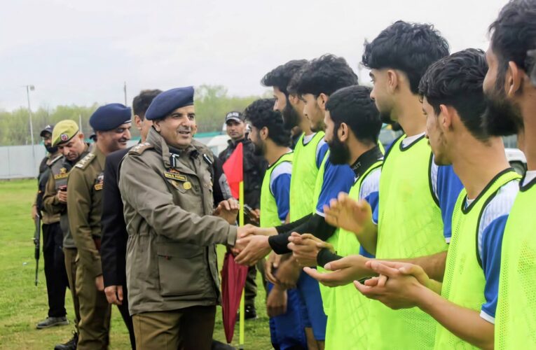 Ganderbal Police Launch Premier Football Tournament to Empower Local Youth
