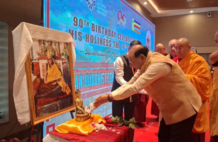 LG Ladakh Addresses Asian Buddhist Conference for Peace; Urges Global Stability Through Dalai Lama’s Teachings