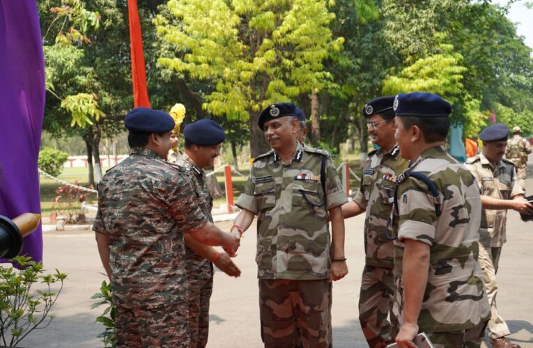 DG CISF Reviews Election Security Preparedness in Durgapur for West Bengal Assembly Polls 2026
