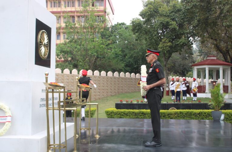 Army Medical Corps Marks 262nd Raising Day with Wreath-Laying Ceremony at Chandimandir