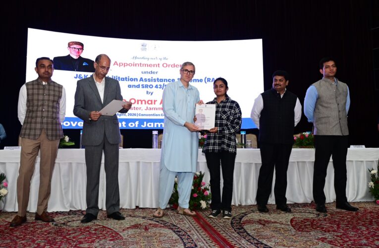 CM Omar Abdullah Reforms RAS for Faster Compassionate Appointments in J&K