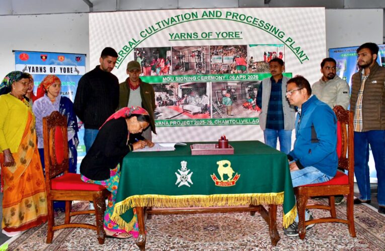 Indian Army Spearheads Economic Revolution in Uttarakhand Border Villages Through Herbal Farming Initiative