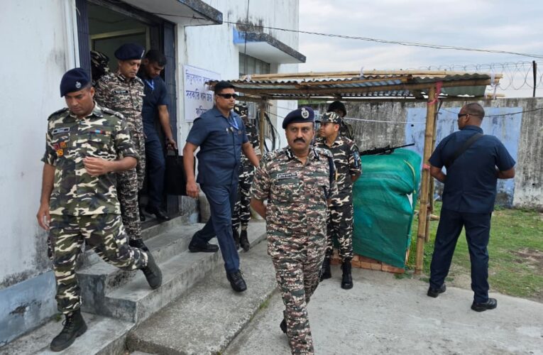 Election Readiness: DG CRPF Reviews SSB Security Facilities in Darjeeling Ahead of Polls