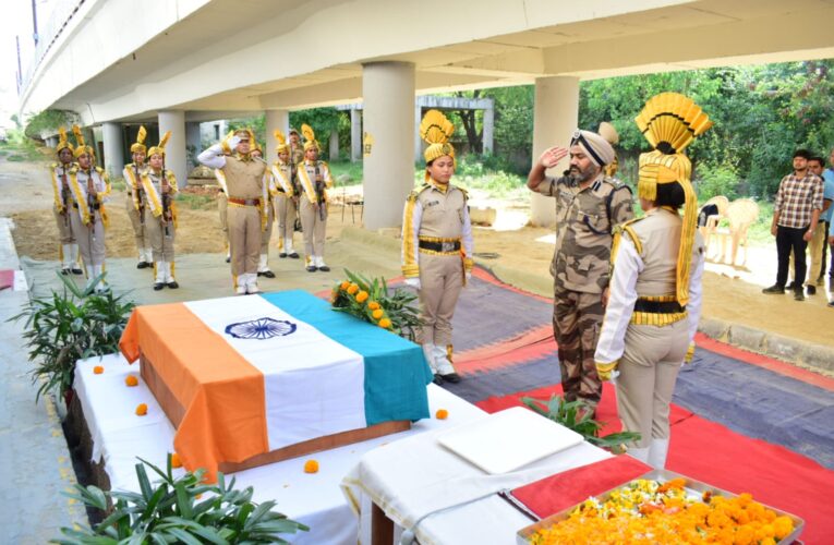 CISF Honors K9 Rambo: Loyal Security Hero Bid Dignified Farewell After Exemplary Service in Delhi