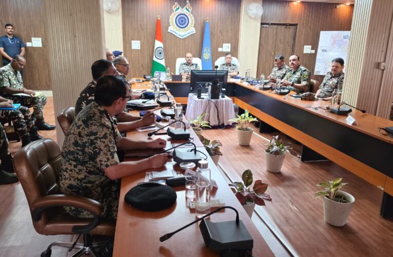 West Bengal Assembly Elections 2026:DG CRPF GP Singh Reviews Security Preparedness in Siliguri