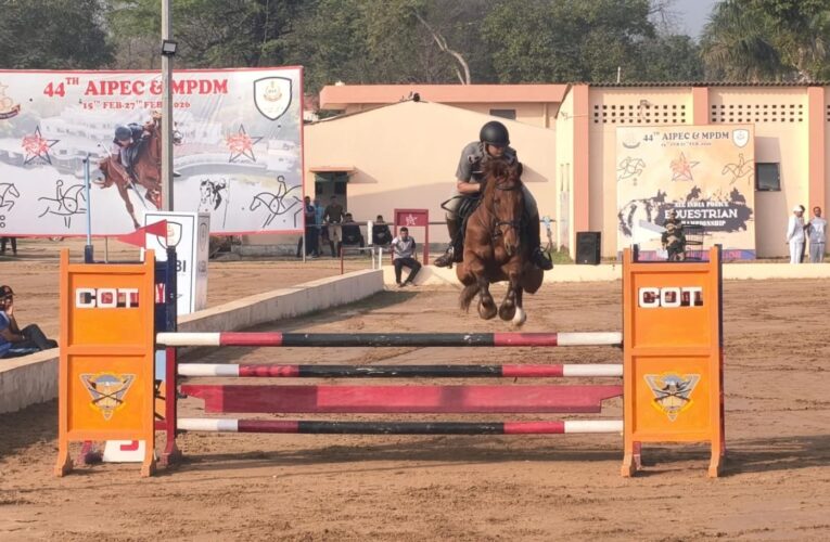 Assam Rifles Secures Overall Second Position at 44th All India Police Equestrian Championship
