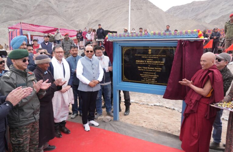 Project Him Sarovar: LG Ladakh Launches Massive Water Security Initiative to Restore Degraded Land