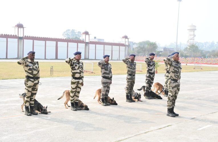 National Pet Day: CISF Honors K9 Warriors for Unwavering Loyalty and National Service