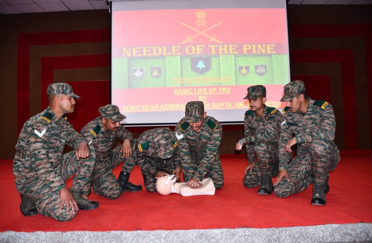 Indian Army’s Pine Division Trains 1,000 Soldiers in Critical Life-Saving Skills