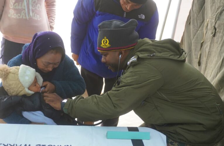 Fire and Fury Corps Organizes Vital Medical Camp for Remote Border Communities in Ladakh