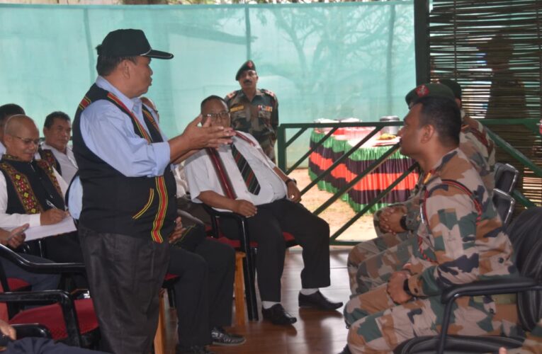 Assam Rifles Hosts Veteran Outreach Program in Moreh to Strengthen Community Bonds