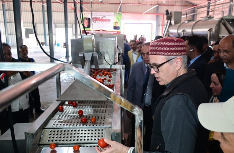New Processing Center in Anantnag to Transform Horticulture Sector and Local Economy