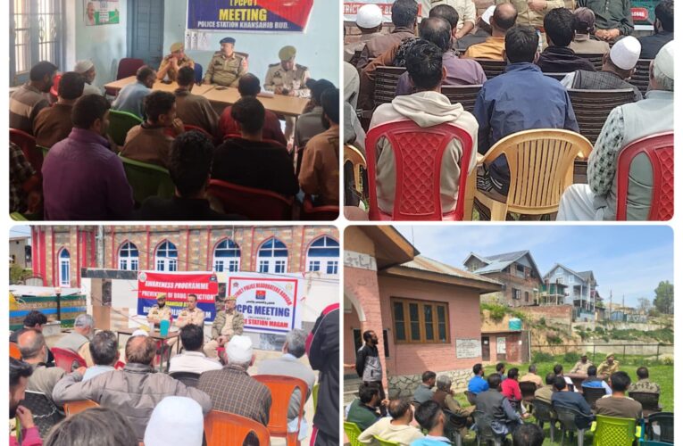 Budgam Police Lead Anti-Drug Drive and Community Outreach Under Nasha Mukt J&K Abhiyan