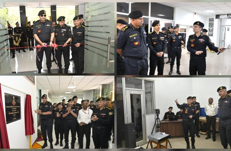 NSG Director General Inaugurates Upgraded Communication Control Centre at Manesar