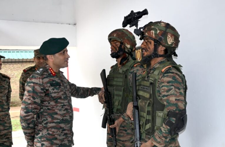 Lt Gen Neeraj Shukla Reviews Operational Readiness and PRAGATI Exercise Preparations in Meghalaya