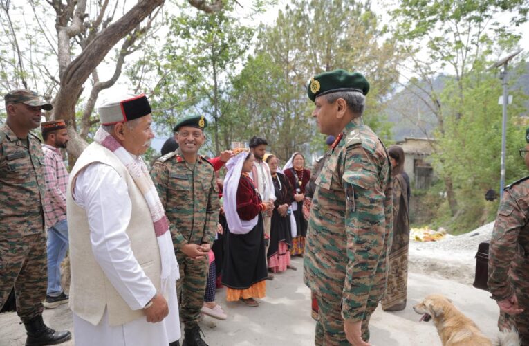 GOC Central Command Lieutenant General Anindya Sengupta Visits Forward Garhwal to Bolster Community and Veteran Ties