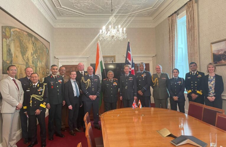 India-UK Defense Ties Strengthen as General Anil Chauhan Meets British Ministers