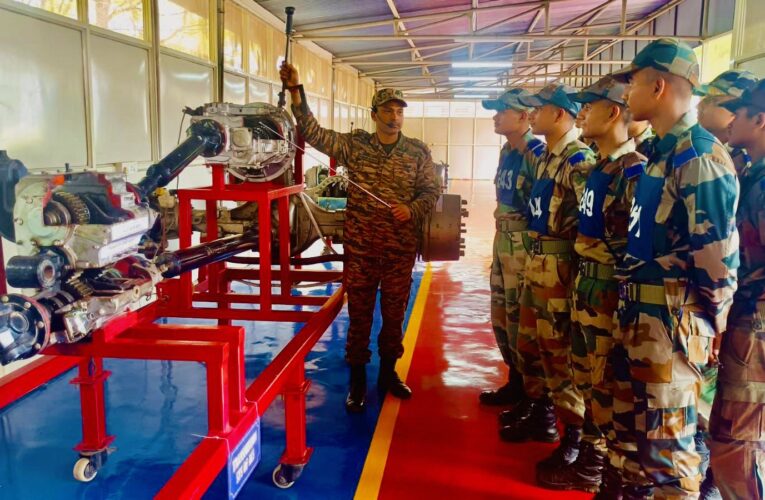 Southern Command Chief Reviews Operational Readiness at Bhopal Military Station