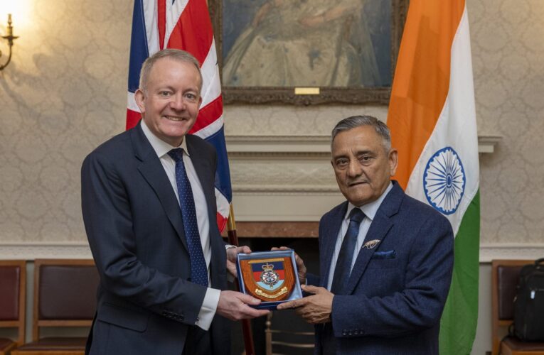 India and UK Strengthen Strategic Ties as CDS General Anil Chauhan Visits London