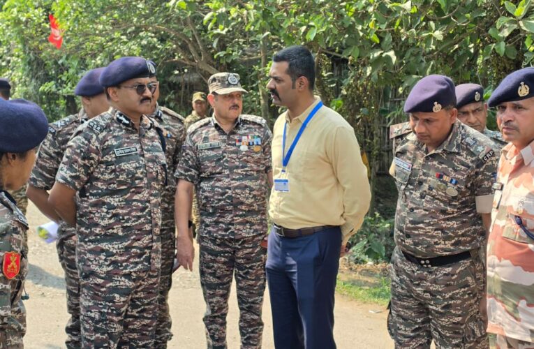 DG CRPF Visits West Medinipur to Restore Peace After Group Clashes Ahead of Elections
