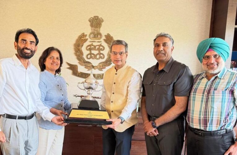 Punjab Police Golf Team Wins Championship at All India Police Golf Tournament