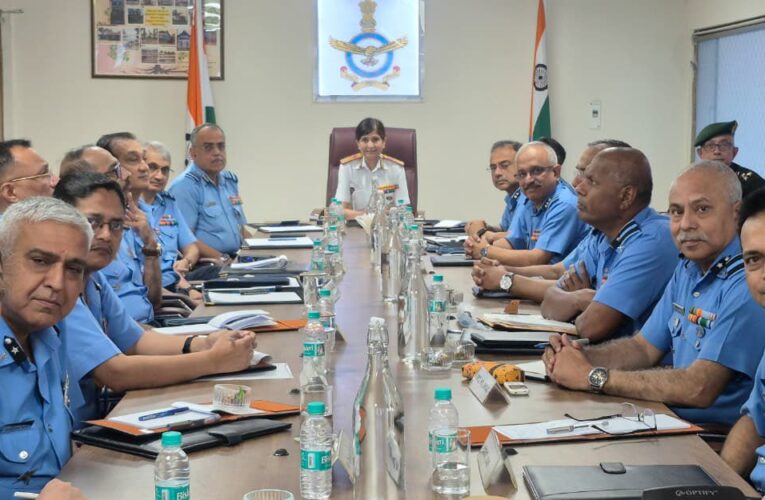 Surg VAdm Arti Sarin reviews IAF medical operational preparedness and innovation strategies