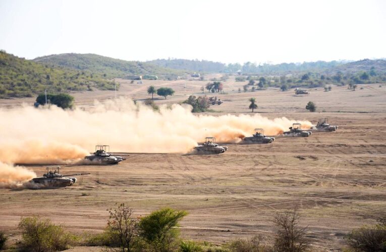 Southern Command Chief Reviews Operational Preparedness and Technology Integration at Jhansi and Gwalior