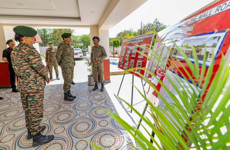 Central Command Chief Reviews Operational Readiness and Inaugurates New Facilities in Meerut