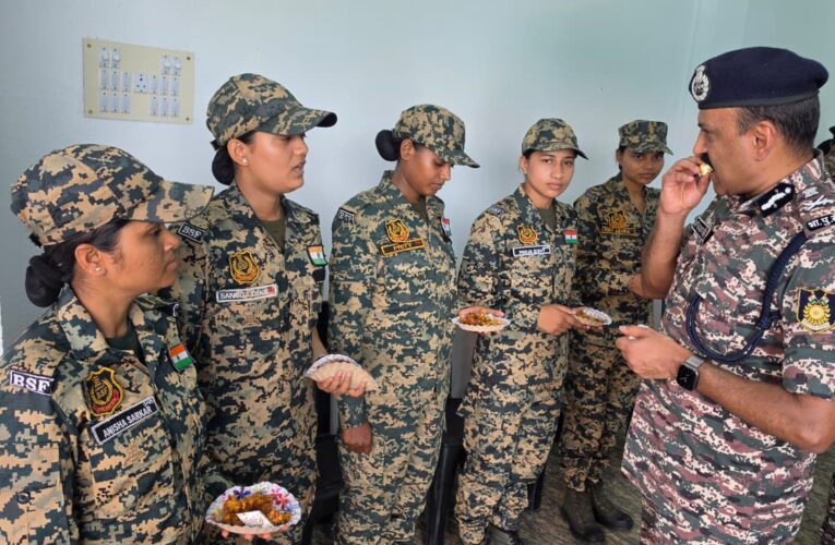 DG CRPF GP Singh Reviews Election Preparedness and Briefs Troops in East Bardhaman