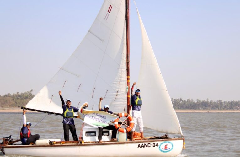 Veer Marathas Blue Water Sailing Team Completes Mumbai to Goa Expedition to Mark Artillery Bicentenary