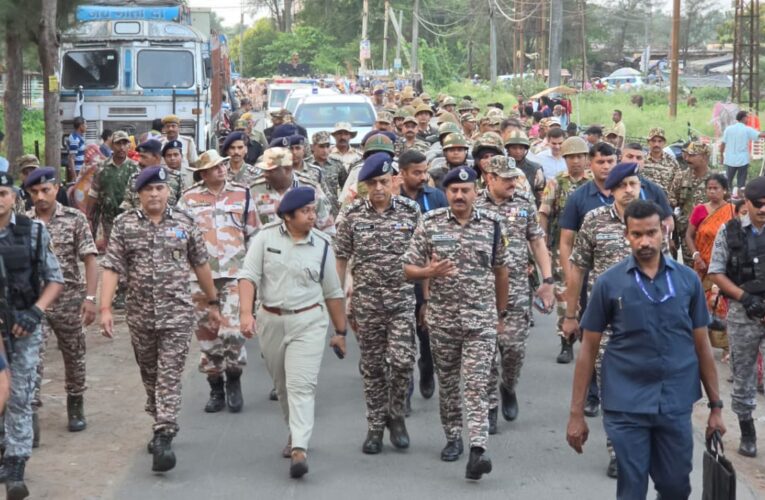 CRPF Director General Joins Troops on Ground to Ensure Peaceful Phase 2 Polling in West Bengal