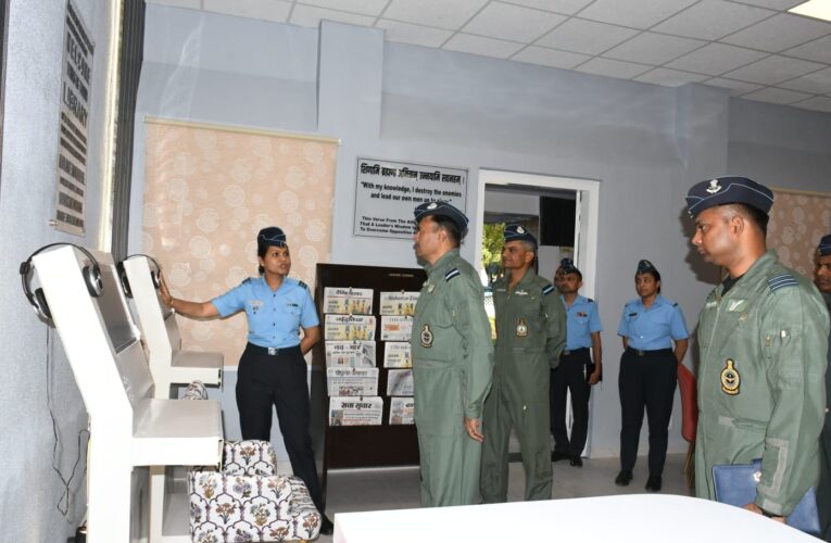 Air Marshal B Manikantan Reviews Operational Readiness at Gwalior Air Force Station