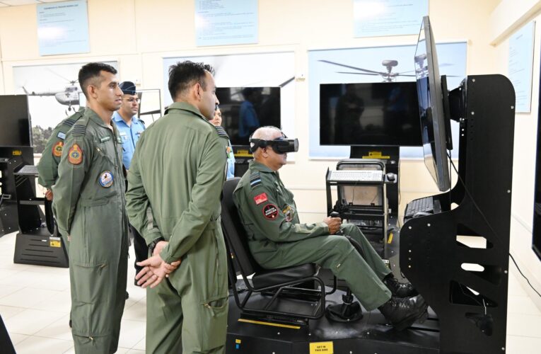 Air Marshal S Shrinivas Reviews Training and Operational Readiness at Air Force Station Hakimpet