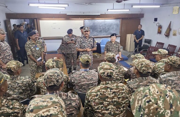 CRPF DG GP Singh reviews poll preparedness at University of Calcutta