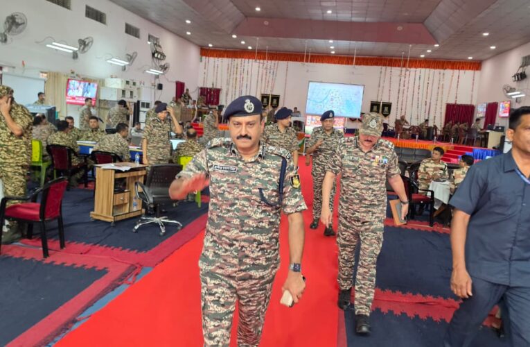 CRPF Director General monitors ground security during West Bengal assembly elections